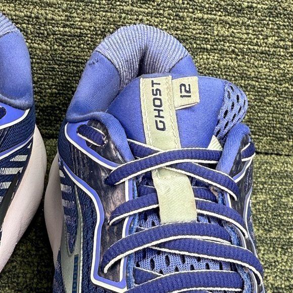 Brooks Womens Ghost 12 1203051B413 Blue Running Low Top Lace Up Shoes Size 9. - Picture 5 of 16